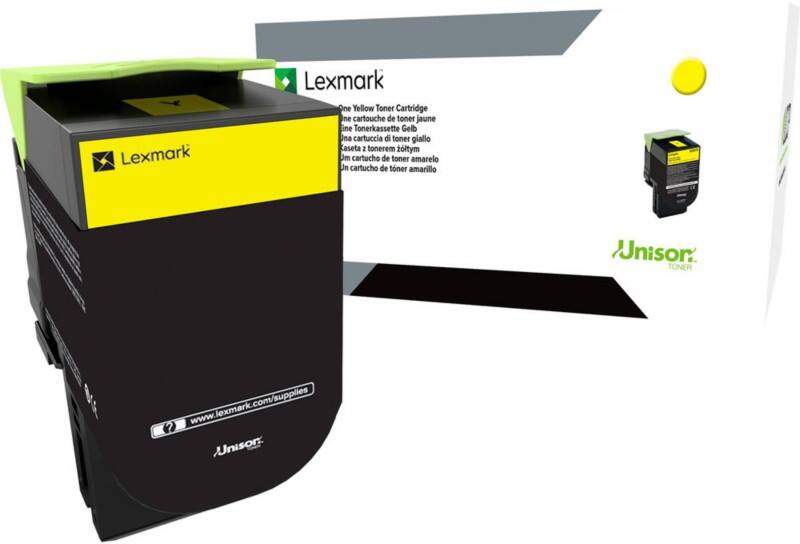 Lexmark Original Toner Cartridge 77L2HY0 Yellow