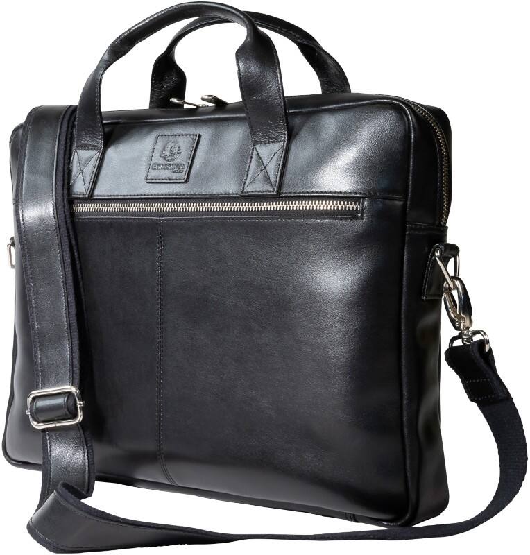 Exacompta Exactive Laptop Bag 39 x 5 x 29 cm Leather Black