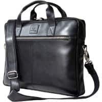 Exacompta Exactive Laptop Bag 39 x 5 x 29 cm Leather Black