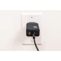 OUR PURE PLANET UK USB Wall Charger Black OPP152