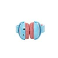 OUR PURE PLANET Childeren Wired & Wireless Headphones Over-the-ear with bluetooth Microphone Stereo Blue