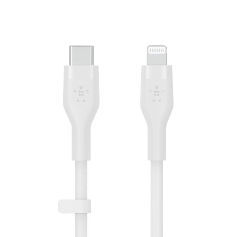 Belkin BOOST CHARGE Flex Charging Cable USB-C Male Apple Lightning 2 m White