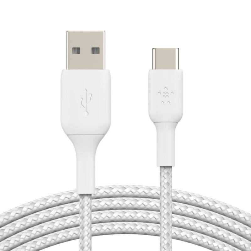 Belkin Charging Cable USB A Male USB-C Male 1 m White