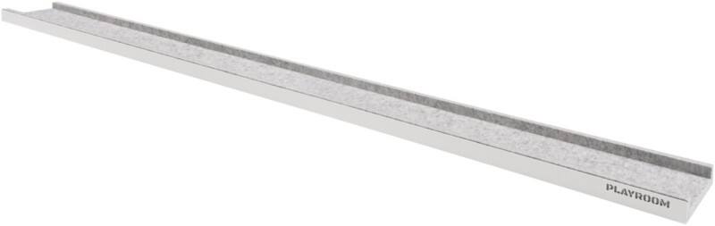 PLAYROOM Whiteboard Accessory Holder Carbon Steel White