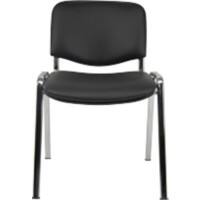 Realspace Visitor Chair Black 120 kg D5CUK/IN 530 x 540 x 800 mm 4 Pieces