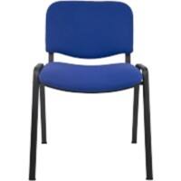 Realspace Visitor Chair Blue 120 kg D5SUK/IB 530 x 540 x 800 mm 4 Pieces