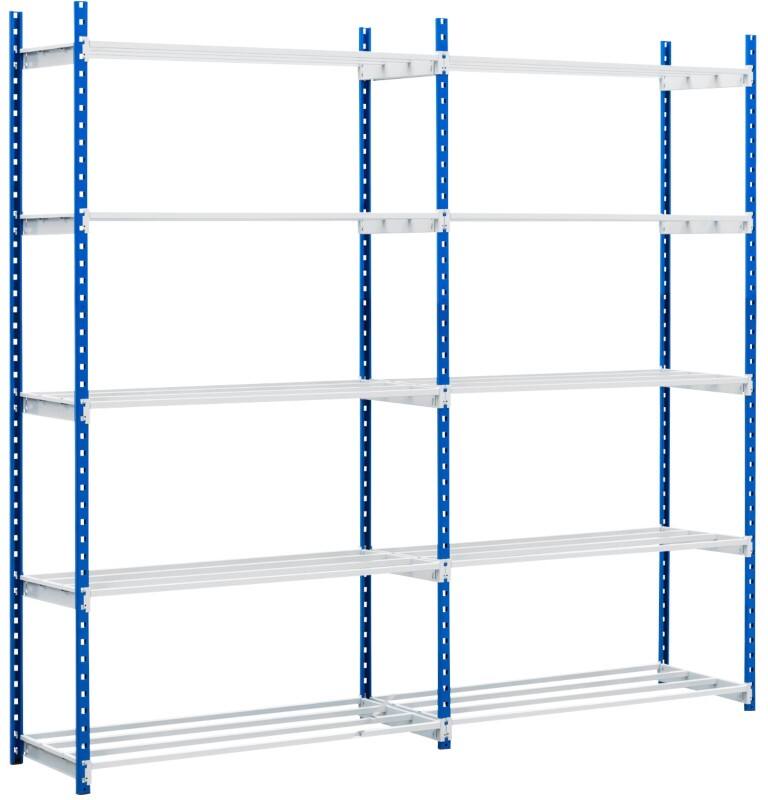 Paperflow Shelf Extension 5 Shelves Steel 1,000 x 680 x 2,000 mm Blue