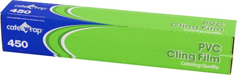 caterwrap Clingfilm Transparent 450 mm x 300 m Cutter Box 32C09