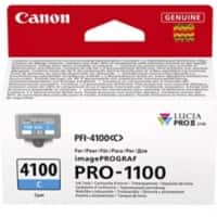 Canon PFI-4100C Original Ink Cartridge Cyan   