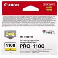 Canon PFI-4100Y Original Ink Cartridge Yellow   