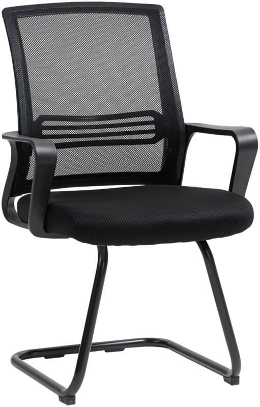 HOMCOM Office Chair Basic Tilt Black 120 kg 921-828V70BK 575 x 585 x 930 mm