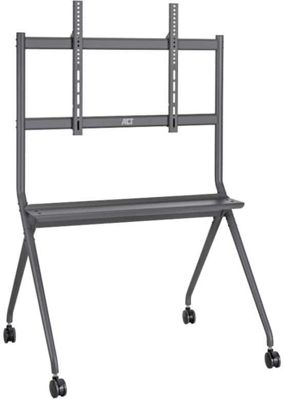 ACT monitor-and-tv-mounts AC8372 TV Trolley Stand Height Adjustable 1,057 x 801 x 1,725 mm Grey  