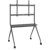 ACT monitor-and-tv-mounts AC8372 TV Trolley Stand Height Adjustable 1,057 x 801 x 1,725 mm Grey  