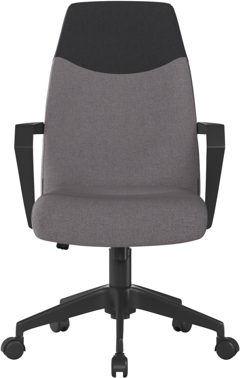 Nautilus Clyde Office Chair Fixed Armrest Black, Grey 136 kg 580 x 560 x 1,065 mm