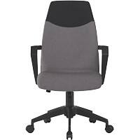 Nautilus Clyde Office Chair Fixed Armrest Black, Grey 136 kg BCF/F569/GY-BK 580 x 560 x 1,065 mm