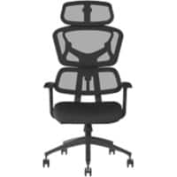 Nautilus Trinity Office Chair Basic Tilt Height-Adjustable Armrest Black 110000 kg BCM/K470/BK 520 x 540 x 1,270 mm
