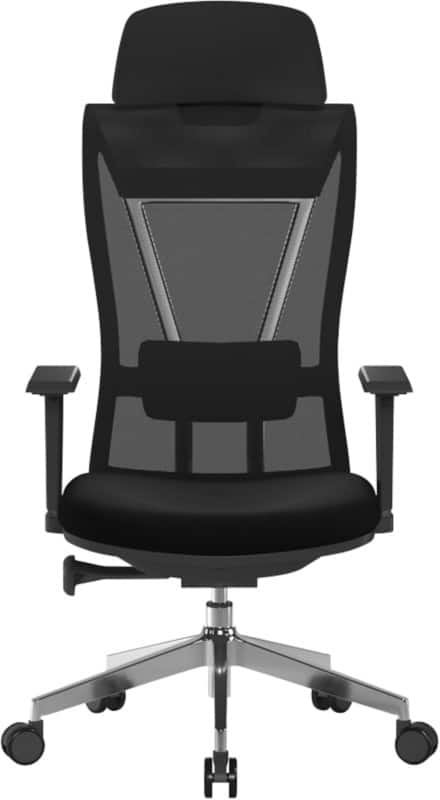 Nautilus Moritz Office Chair Basic Tilt 2D Armrest Black 150 kg 490 x 470 x 1,300 mm