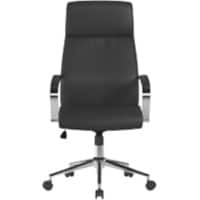 Nautilus Henley Office Chair Fixed Armrest Black 220 kg BCP/G400/BK 560 x 500 x 1,230 mm