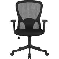 Nautilus Nimbus Office Chair Basic Tilt Height-Adjustable Armrest Black 136000 kg BCM/B560/BK 505 x 500 x 1,100 mm