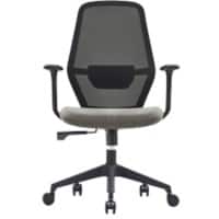 Nautilus Orbit Office Chair Basic Tilt Fixed Armrest Black, Grey 113000 kg BCM/V630/BK-GY 650 x 550 x 1,100 mm