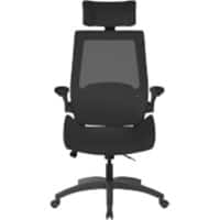 Nautilus Resolute Office Chair Basic Tilt Black 180000 kg BCM/L1305/BK 545 x 510 x 1,250 mm
