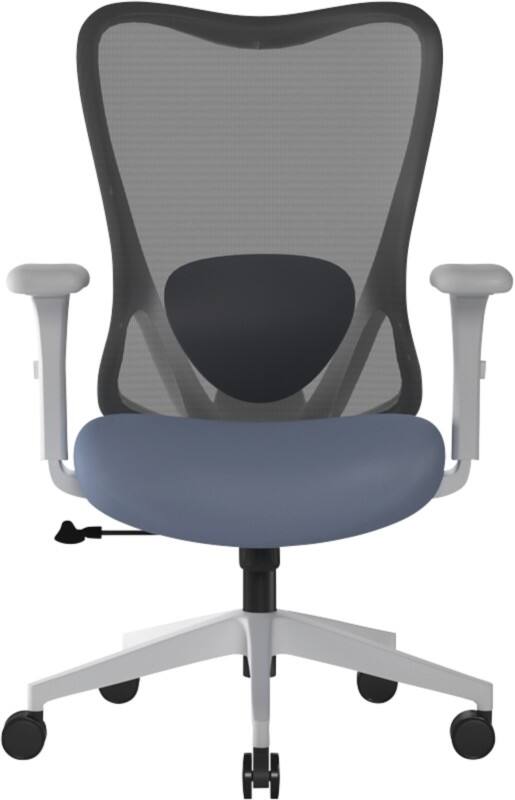 Nautilus Zephyr Office Chair Basic Tilt Height-Adjustable Armrest Grey 136 kg 515 x 440 x 1,155 mm