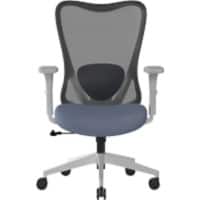 Nautilus Zephyr Office Chair Basic Tilt Height-Adjustable Armrest Grey 136000 kg BCM/J375/GY 515 x 440 x 1,155 mm