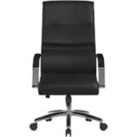 Nautilus Patriot Office Chair Fixed Armrest Black 150 kg BCP/Q360/BK 550 x 500 x 1,215 mm
