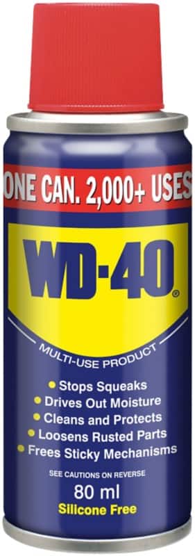 WD-40 Aerosol Lubricant 80 ml 