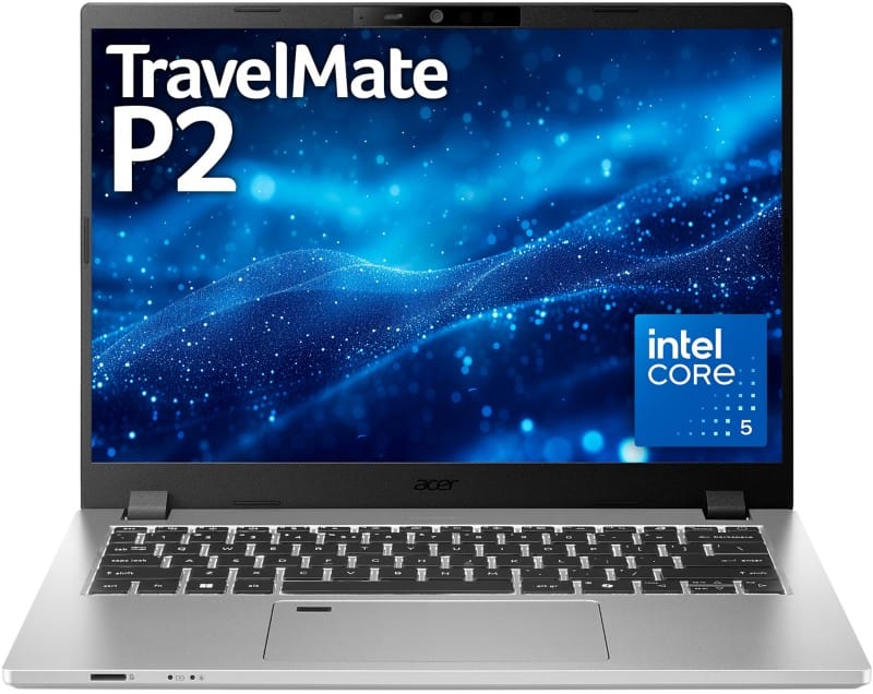 Acer TravelMate P2 Laptop 35.6 cm (14") Intel Core i5120U 5 GHz 16 GB 512 GB Windows 11 Pro Silver