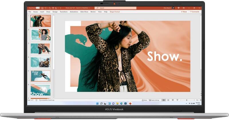 ASUS Vivobook Go 15 Laptop 39.6 cm (15.6") N200 3.7 GHz 4 GB 128 GB Windows 11 Home in S mode Silver
