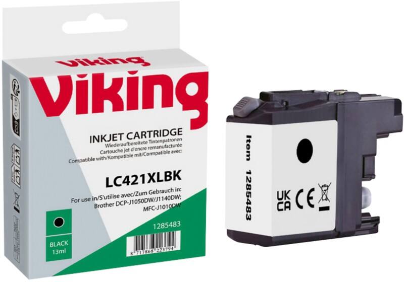 Viking LC-421XLBK Compatible Ink Cartridge NB-RLC421XLBK Black