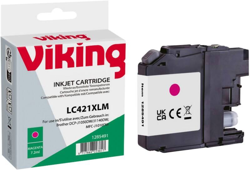 Viking LC-421XLM Compatible Ink Cartridge NB-RLC421XLM Magenta