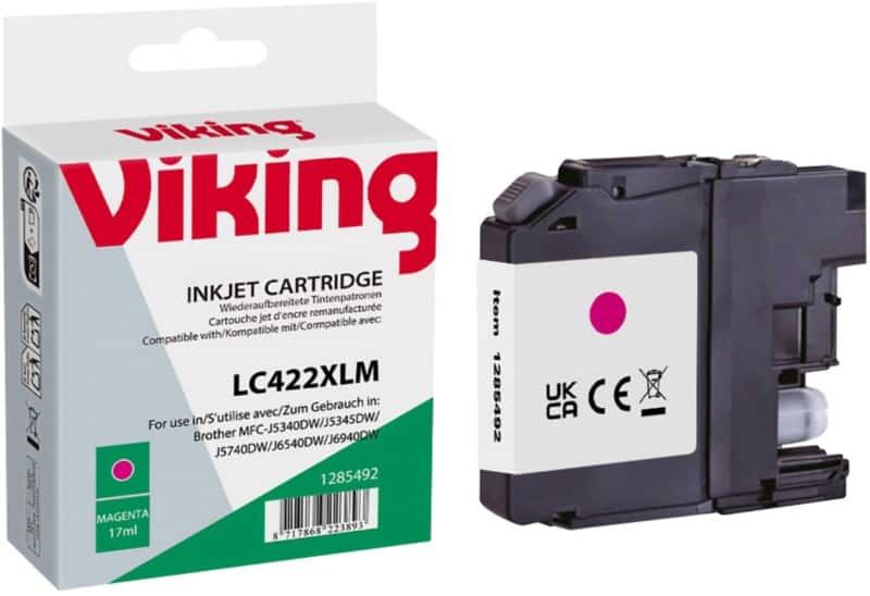 Viking LC-422XLM Compatible Ink Cartridge NB-RLC422XLM Magenta
