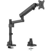 ACT Dual Monitor Arm Desk Mount Height Adjustable 2.8 cm x 65.5 cm x 110 cm Black