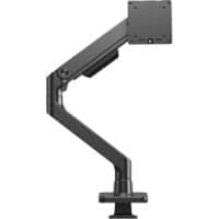 ACT Single Monitor Arm Desk Mount Height Adjustable 1.2 cm x 53 cm x 59 cm Black