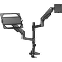 ACT Single Monitor Arm Desk Mount Height Adjustable 2.2 cm x 54 cm x 110 cm Black