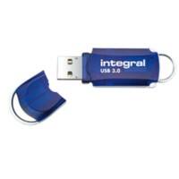 Integral Flash Drive 256 GB USB Type-A Blue, Silver