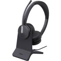 Yealink BH70 Wireless Headset with stand Teams Bluetooth Stereo USB-C/A BT Dongle