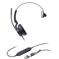 Yealink UH46 Wired Headset Teams Mono USB-C/A