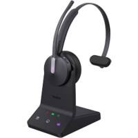 Yealink WH64 Wireless Headset with Stand Teams DECT/Bluetooth Mono USB-C/A