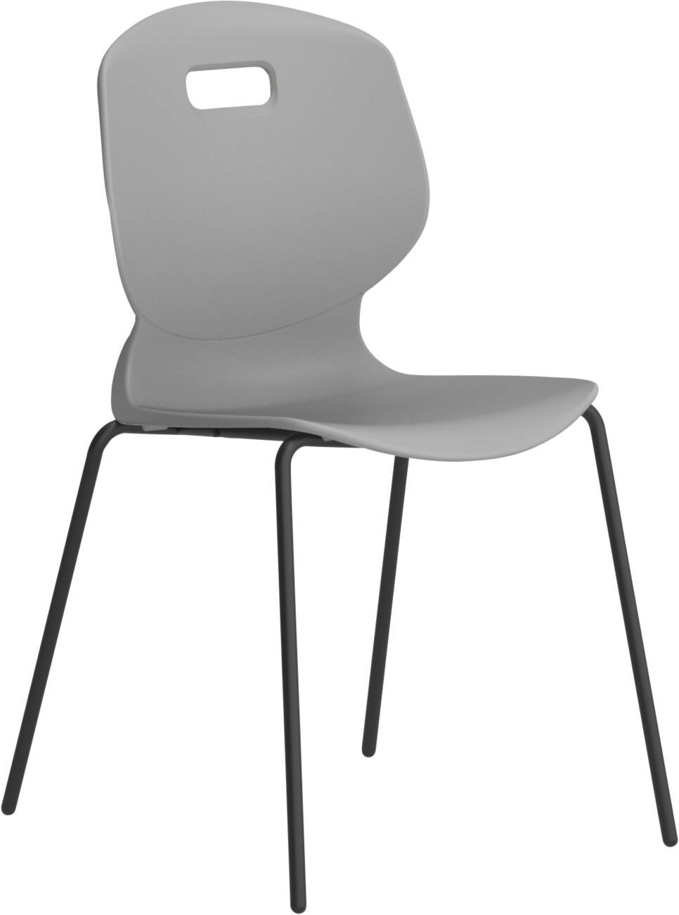 TITAN ARC Chair Plastic Without armrest Grey TA1_6GR 500 x 520 x 115 mm 14+ years