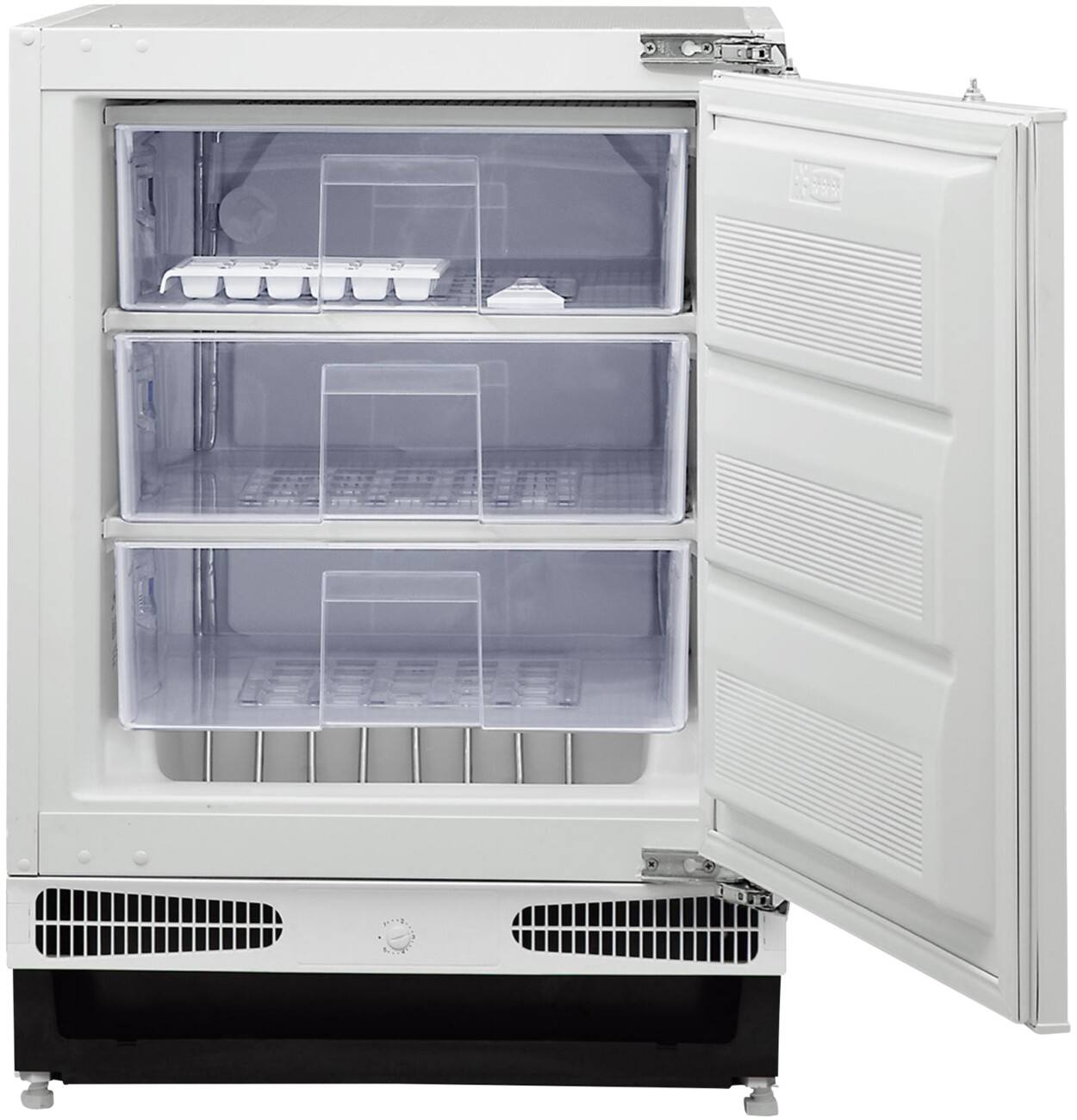 Statesman 60cm Integrated Under Counter Freezer White