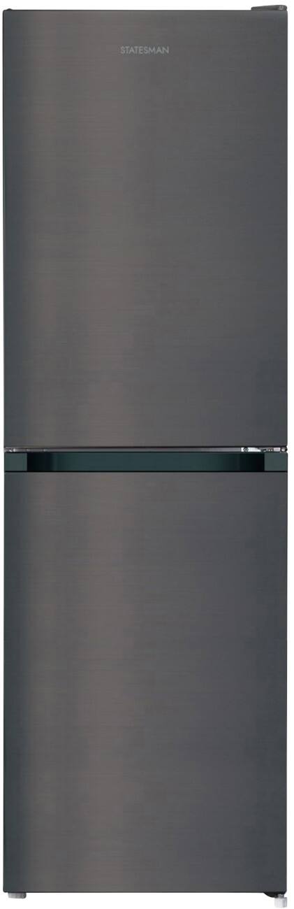 Statesman 175cm High 50/50 Low Frost Fridge Freezer Dark Inox