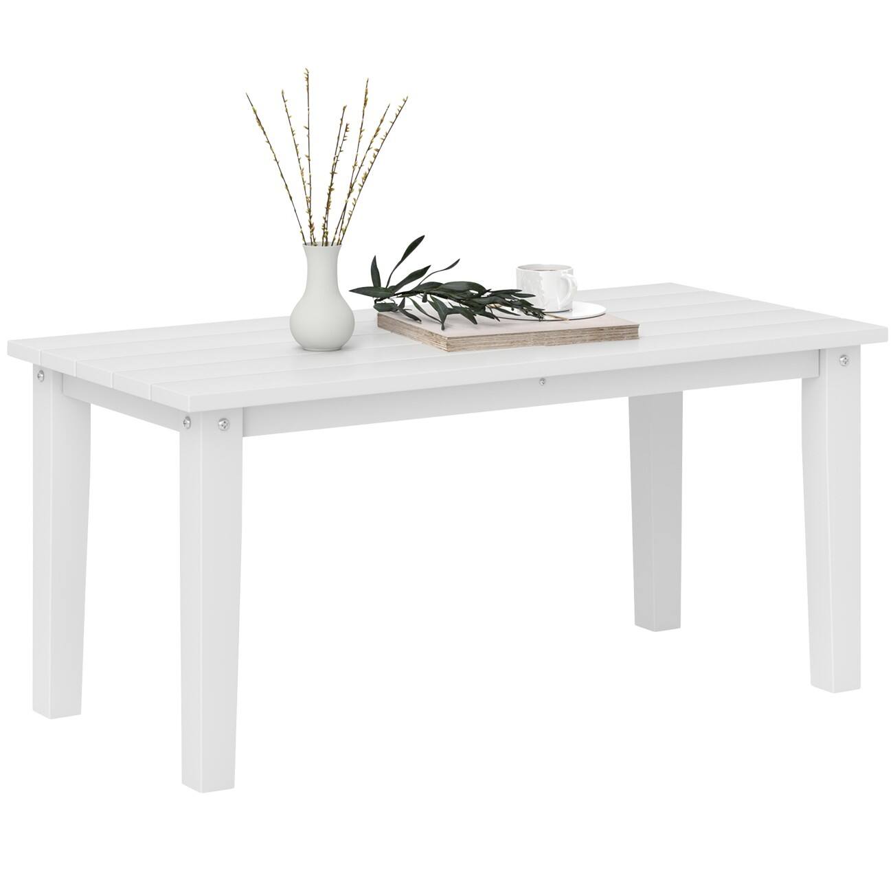 OutSunny Coffee Table HDPE 910 x 440 x 420 mm