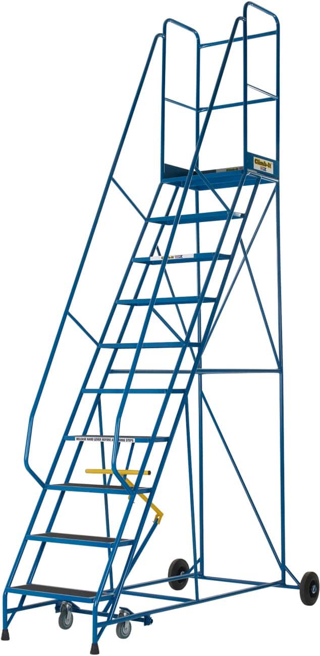 Climb-It Platform Steps 3415 mm Steel