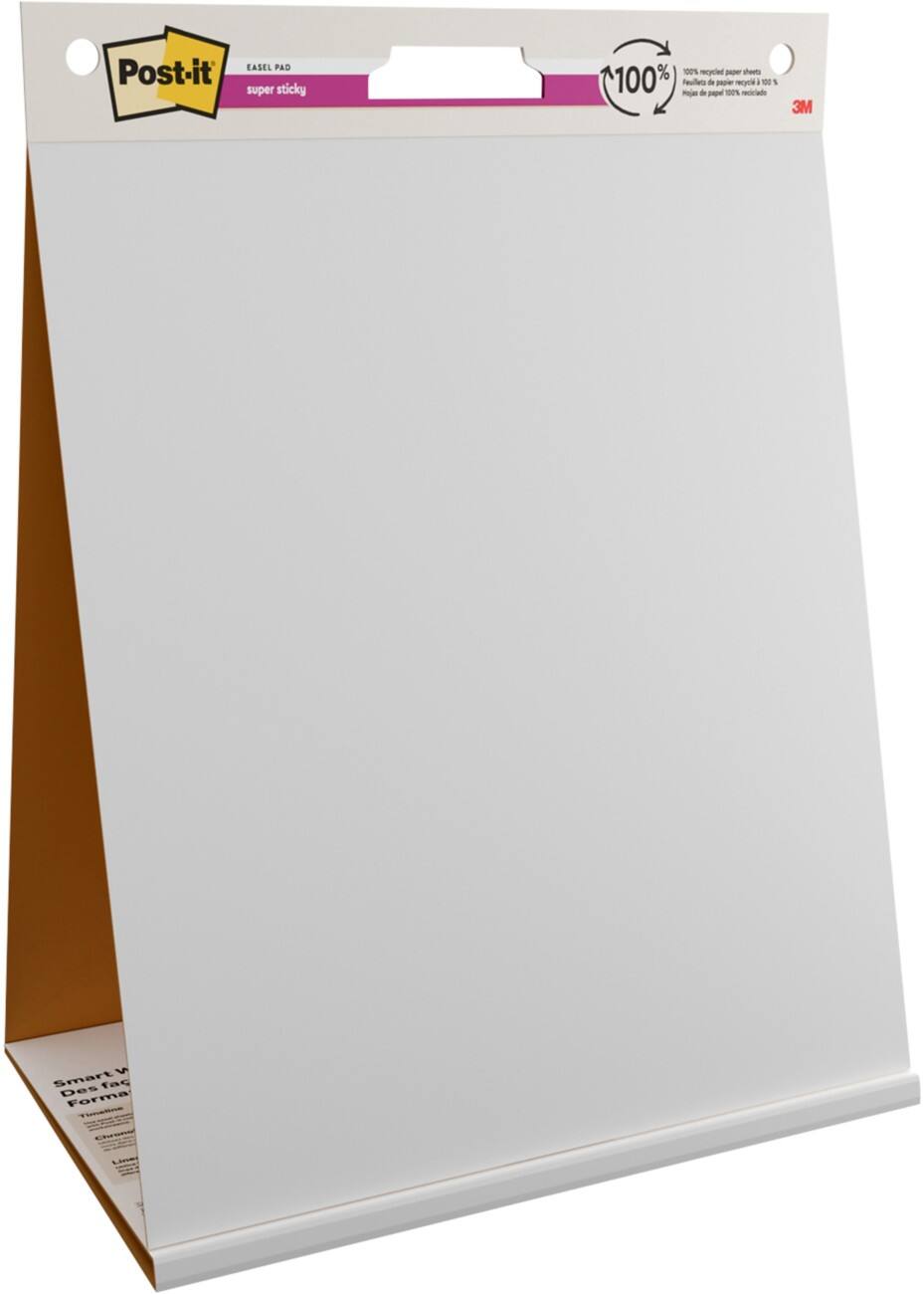 Post-it Flipchart 51.308 x 1.27 cm White 20