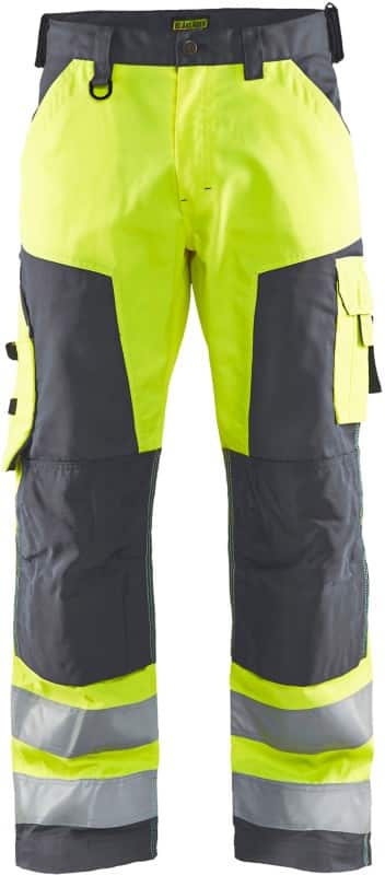 BLÅKLÄDER Trousers 15661811 Cotton, PL (Polyester) Multicolour Size 34R