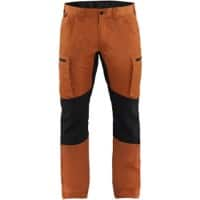 BLÅKLÄDER Trousers 14591845 Cotton, PL (Polyester) Rust, Black Size 30R