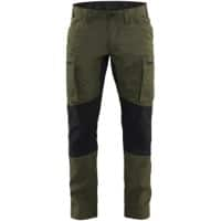 BLÅKLÄDER Trousers 14591845 Cotton, PL (Polyester) Black Size 40R